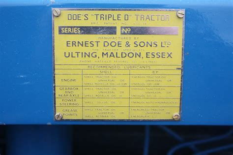 Doe Triple D | Hatfield, Tractors, Maldon