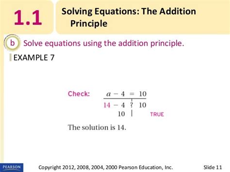 Image result for Solving Equations Using the Addition Principle