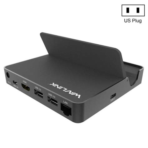 WAVLINK UHP3D01G Gigabit Ethernet USB 3.0 Multi-Function HUB 4K HD Doc ...