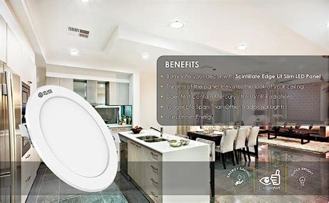 Polycab 15W LED Panel Light Scintillate Edge Slim Round Smart Offers ...