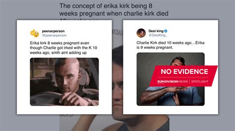 Erika Kirk pregnancy and JD Vance rumours fuelled by AI content