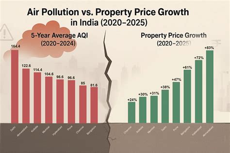 What Is the Real Impact of Air Pollution on Property Rates in India?
