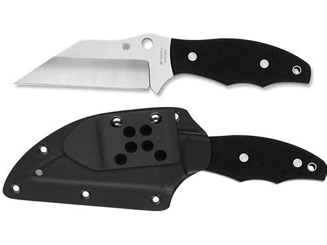 Spyderco Ronin 2 Fixed Blade Knife 4.12 Wharncliffe CTS BD1 Satin