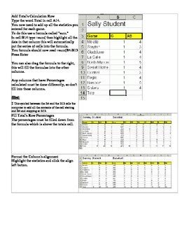 Image result for Using Excel for Sports Statistics