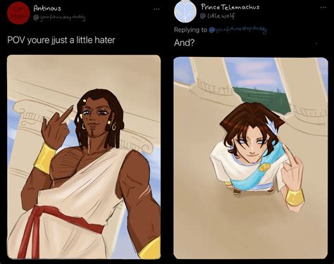 Telemachus X Antinous