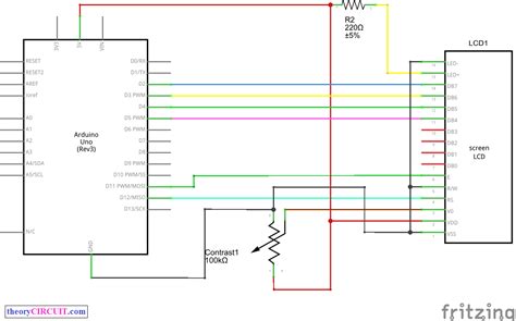 Arduino LCD Circuit 的图像结果