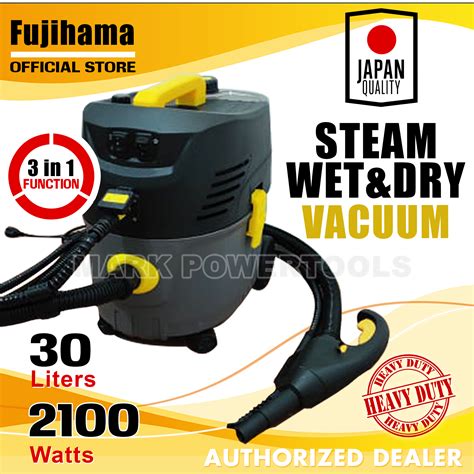 FUJIHAMA Steam Wet and Dry Vacuum Cleaner 30L HEAVY DUTY | Lazada PH