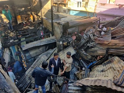 Video & Photos: Fire Breaks Out In Pune's Market Yard Slum; Quick ...