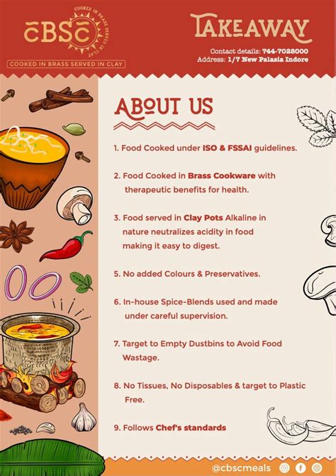 Menu at CBSC- Cooked in Brass Served in Clay Best Non-Veg Food in ...