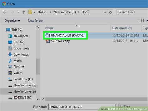 Image result for How to Fax From a Computer
