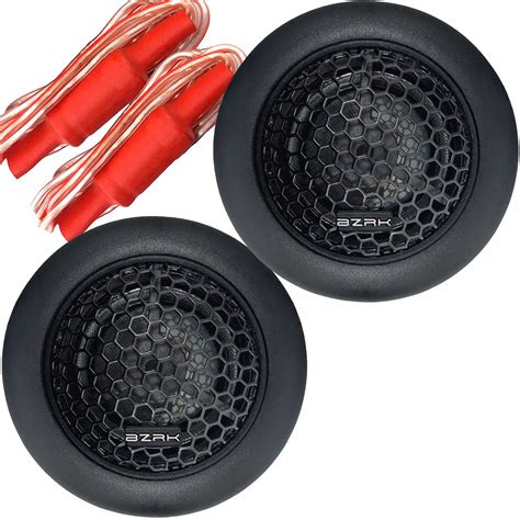 Buy SQ-T100 1 inch Silk Dome Tweeters for Car Audio (Pair) - 120 Watts ...