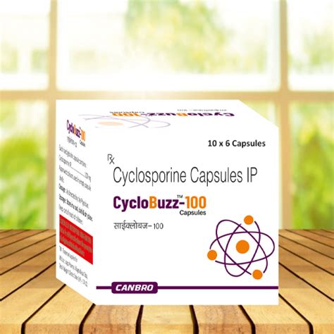 CYCLOBUZZ-100 Capsules Canbro Healthcare