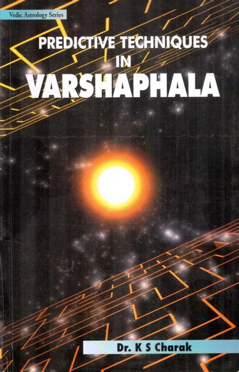 Predictive Techniques in Varshaphala [English] By KS Charak – Bookkish ...