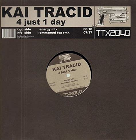 4 Just 1 Day: Kai Tracid: Amazon.in: Music}