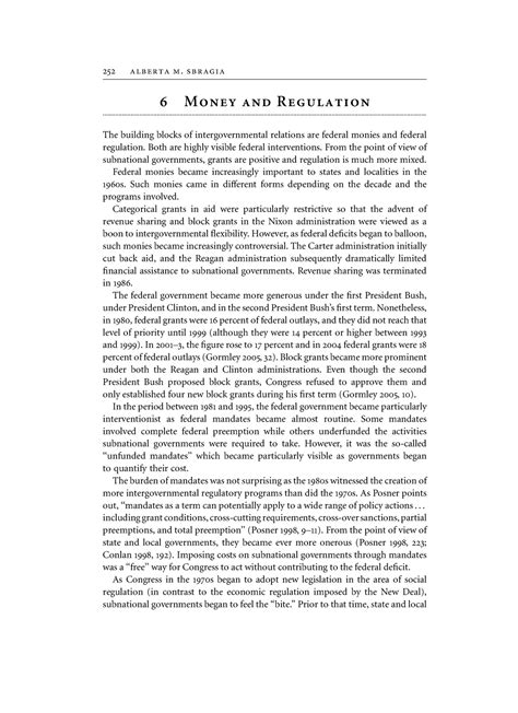 Political science (28) - 6 Money and Regulation - Studocu