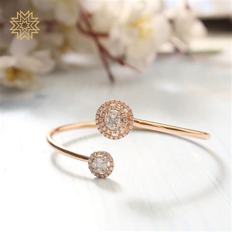 Buy Real Diamond Bangle Online | Real Diamond Bangle by Manubhai.