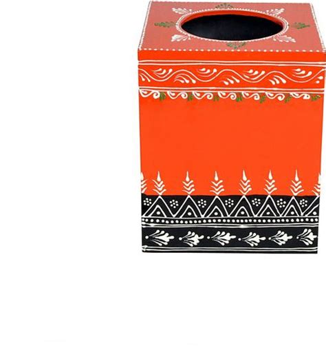 Flipkart.com | Lal Haveli 1 Compartments MDF Tissue paper holder for ...