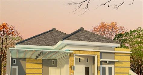 Rumah dengan optimalisasi jumlah kamar pada lahan yang terbatas