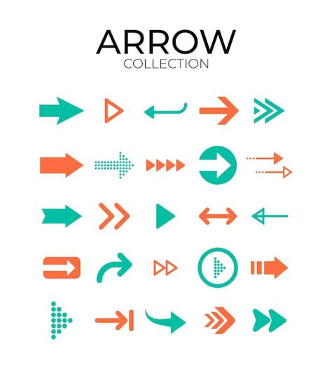 Arrow collection | Premium Vector