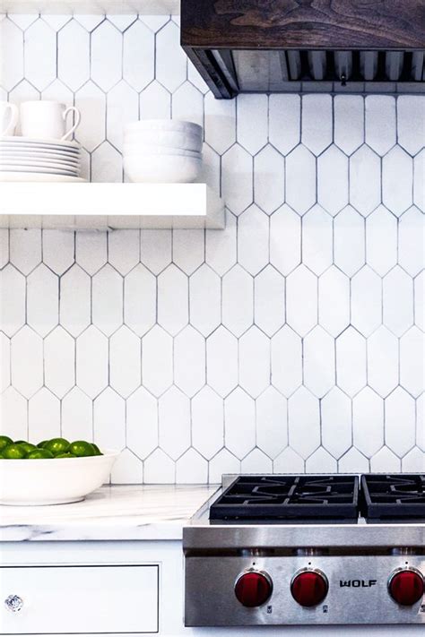 15 Modern Hexagon Kitchen Backsplash Ideas