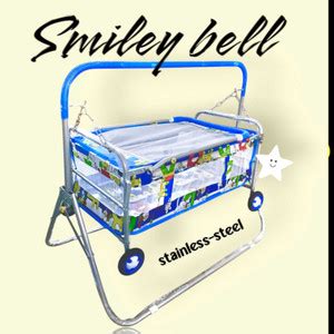 Style stainless steel with 4 rubber wheel and mosquitoe net with ...