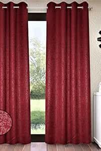 Buy Home Sizzler 1 Piece 100% Blackout Textured Eyelet Polyester Long ...
