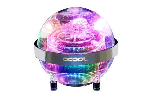 Alphacool 13324 Eisball Digital RGB - Plexi (incl. Eispumpe VPP755 V.3 ...