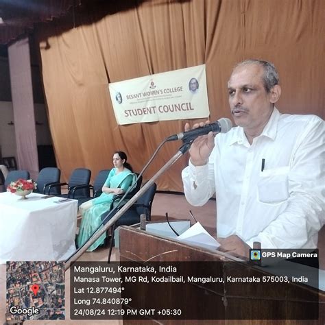 College Union Election through E-voting (2024-25) - Besant Women's College