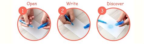 YBN 20 Pc Invisible Ink Magic Pen with UV-Light Secret Message Cheating ...