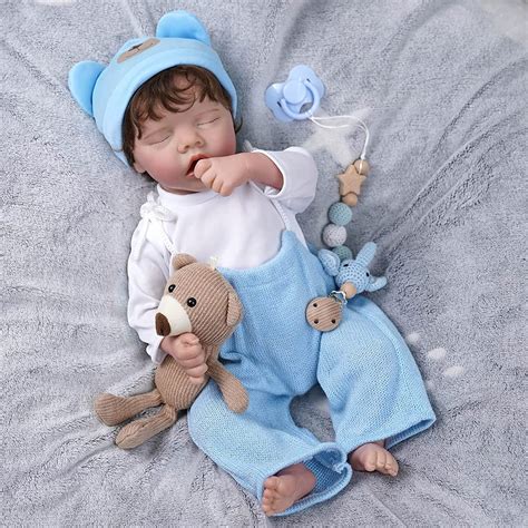 Buy JIZHI Lifelike Reborn Baby Dolls Realistic Newborn Baby Dolls Soft ...