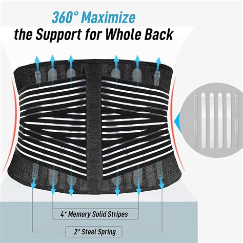 FEATOL Back Brace for Men Lower Back, Adjustable India | Ubuy