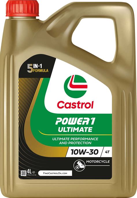 Huile moteur CASTROL Power 1 Ultimate 4T 10W30 4l, 15FFEA | AUTODOC prix et avis