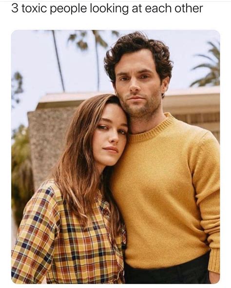 3 toxic people looking at each other. - Funny