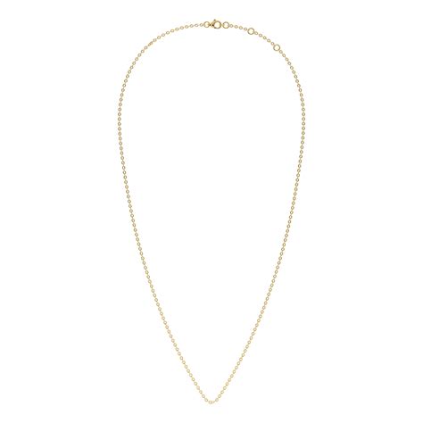 18K Solid Gold Chain Necklace – Variation