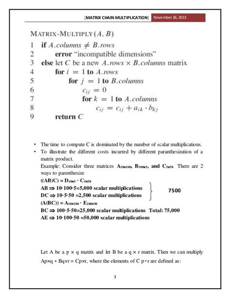Matrix Chain Multiplication PPT 的图像结果