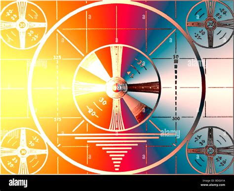 Tv test pattern hi-res stock photography and images - Alamy