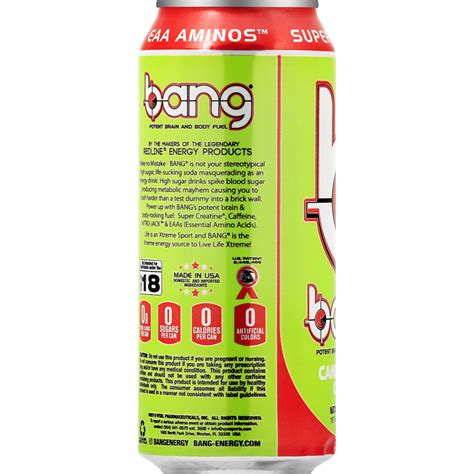 Redline Energy Drink Nutrition Facts at Edward Mozingo blog