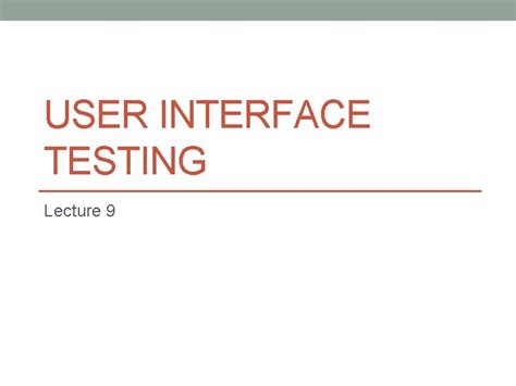 Image result for Graphical User Interface Testing