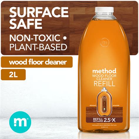 Method squirt + mop wood floor cleaner refill – almond 2L | Shopee Malaysia