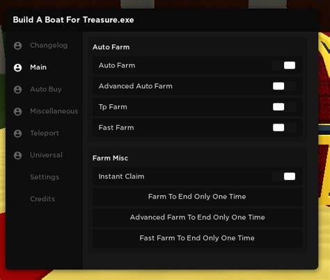 Build a Boat for Treasure GUI Script 的图像结果