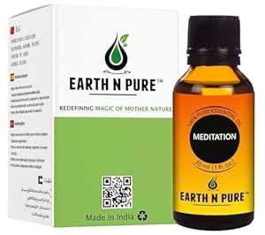 Earth N Pure Essential Oil Blend For Meditation 30 ml : Amazon.in: Fashion