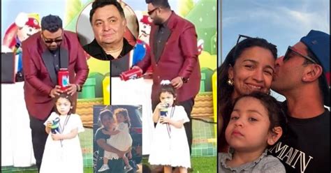 'Raha's just like Rishi Kapoor!': Ranbir-Alia's daughter's unimpressed ...