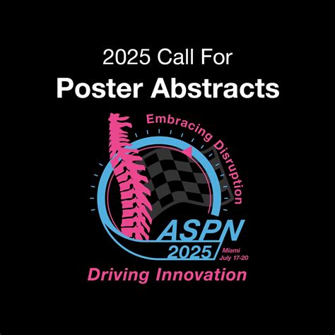 Call for Poster Abstracts 2025