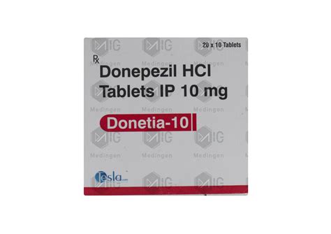 Donetia 10mg 10mg Tablet: View Uses, Side Effects, Price & Substitutes