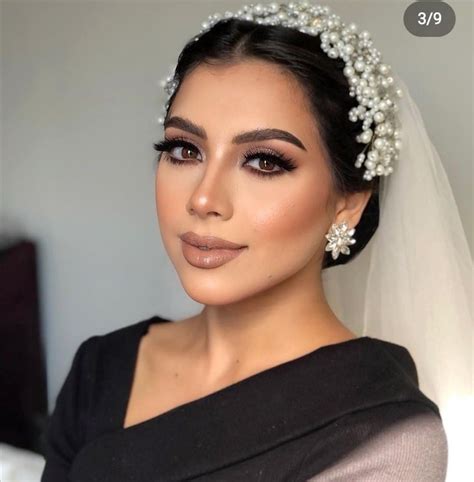 Glam Bride Makeup, Bridal Hair And Makeup, Hair Makeup, Wedding Hair ...