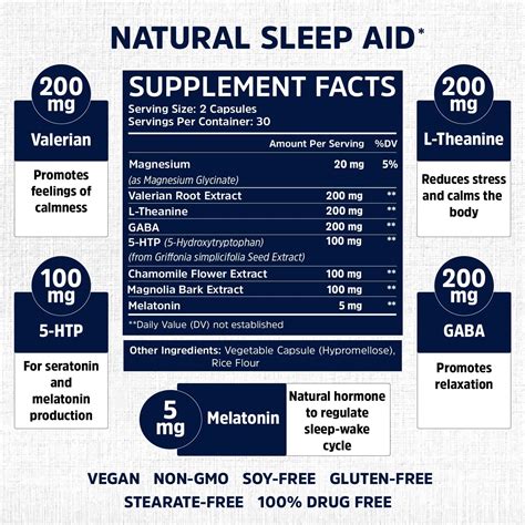Buy Sleep Fairy Natural Sleep Aid | Herbal Sleeping Pills with Valerian ...