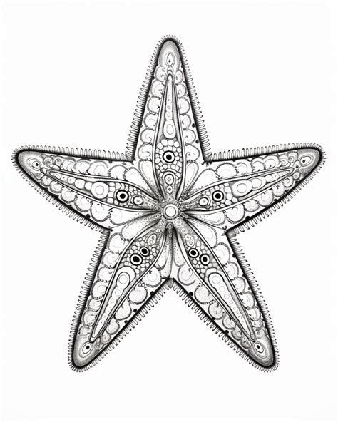 Star Fish Coloring Page