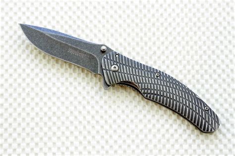 # 1315BW Kershaw Thrust pocket knife plain edge Assisted Opener knives ...