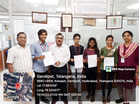 Student placed @ Microsoft Internship - CBIT