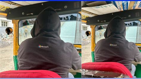 Microsoft Employee Drives Autorickshaw on Weekends